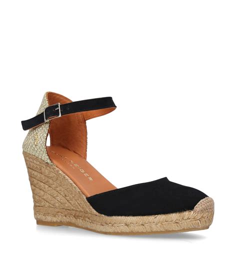 Kurt Geiger London Suede Monty Wedge Espadrilles 50 Harrods Mr