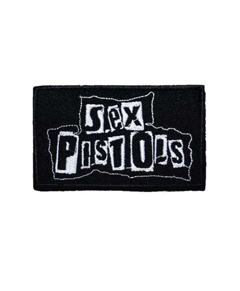 Patch Sex Pistols Logo White