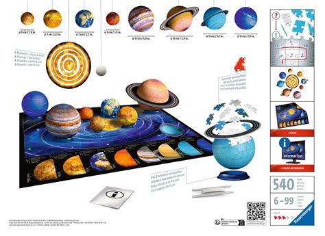 Solar System 3d Puzzle Balls 3d Puzzles Products Solar System