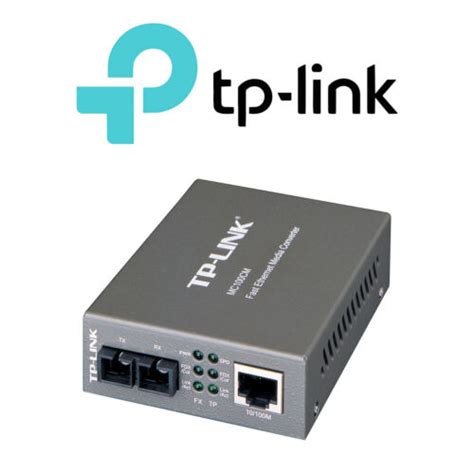 Tp Link Mc100cm Fast Ethernet Fiber Optic Media Converter Multi Mode