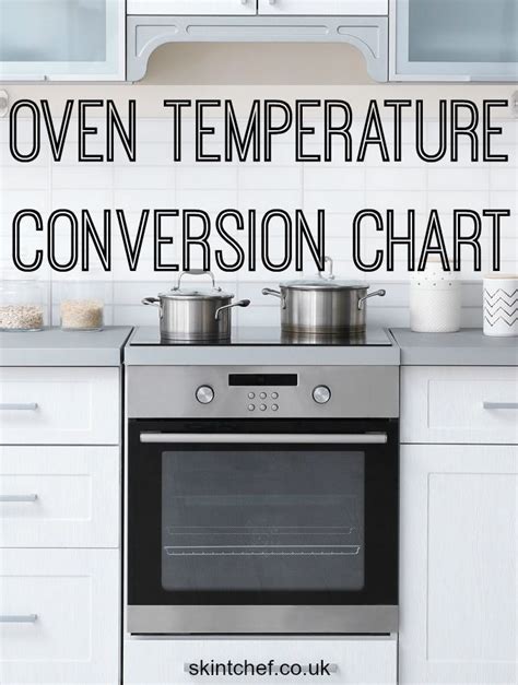 Use This Oven Temperature Conversion Chart As A Guide When Converting
