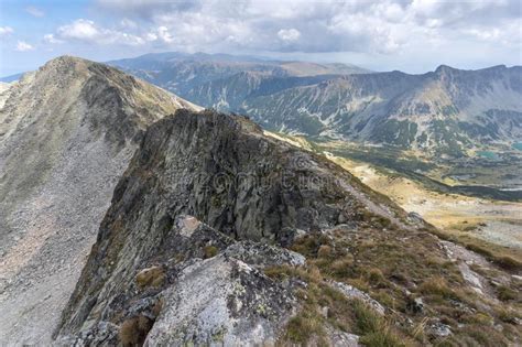 Landscape From Musala Peak Rila Mountain Bulgaria Stock Photo Image