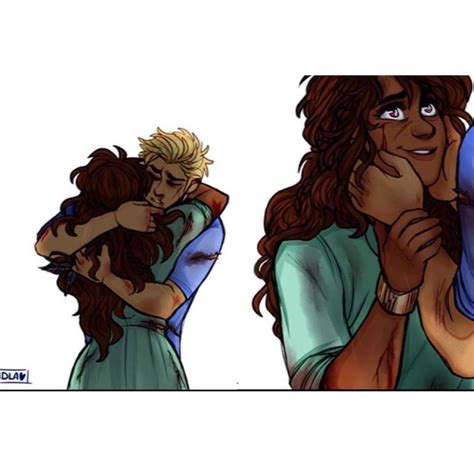 Jason And Piper I Love This Fanart ️ Credits To The Cindersart On Tumblr Percy Jackson Fan
