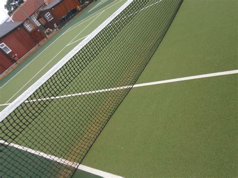 Hutton Rudby Tennis Court 3 Months On Astro Turf Tennis Install