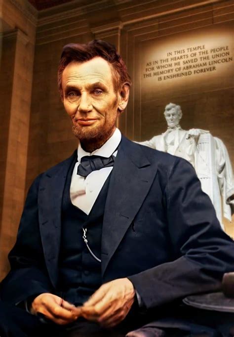 Abraham Lincoln Restored And Colorized From An 1865 Photo By Alexander