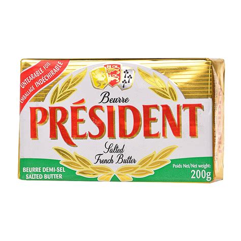 It's an industrial product with very strict specifications, but it's not the best. President Salted French Butter (80% Fdm) 200g