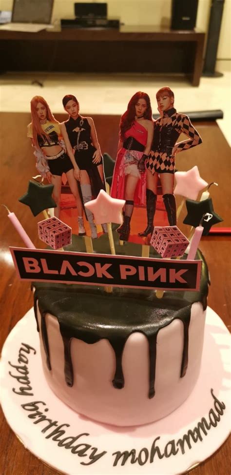 blackpink birthday cake birthday party kpop bolos de aniversario