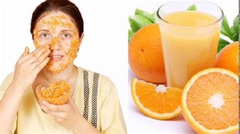 Orange Peel Mask Home Made For Glowing Skin Youtube
