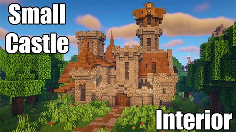 Minecraft Little Castle Tutorial Part 3 Interior Youtube