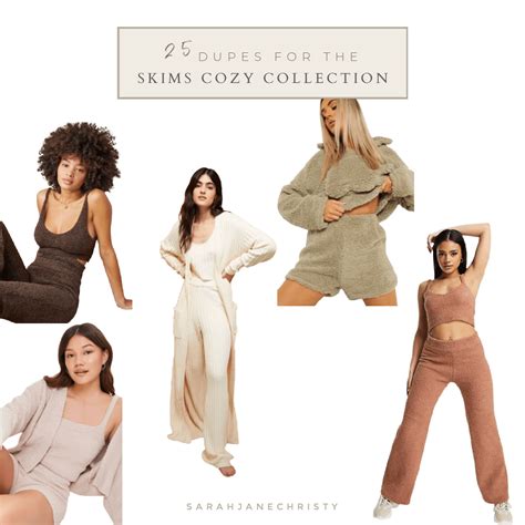 25 Amazing Dupes For The Cozy Skims Collection Sarah Jane Christy