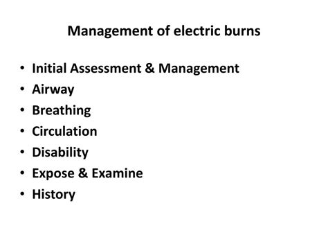 Ppt Electrical Burn Powerpoint Presentation Free Download Id1589876