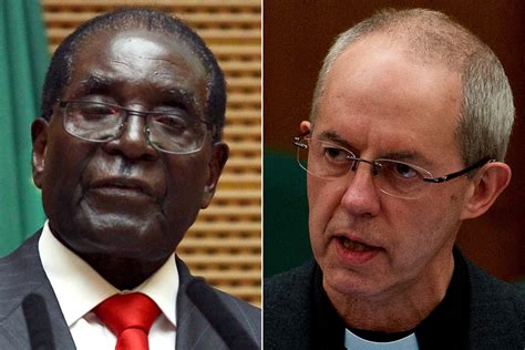 Archbishop Of Canterbury And Robert Mugabe Discussed Same Sex Marriage