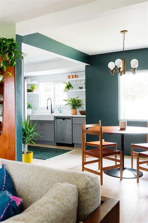 warna cat dinding dapur rumah minimalis simple  minimalis