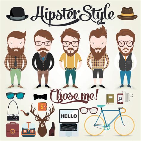 Hipster Character Illustration By Dryopus On Deviantart