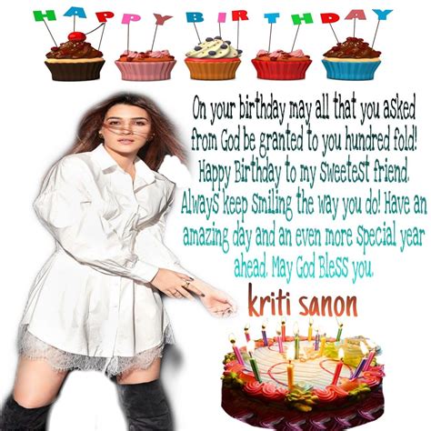 Quotes Images Happy Birthday Kriti Sanon For Free Download Best