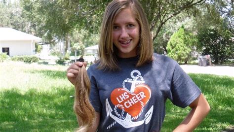 Potpourri 16 Year Old Donates Hair To Locks Of Love