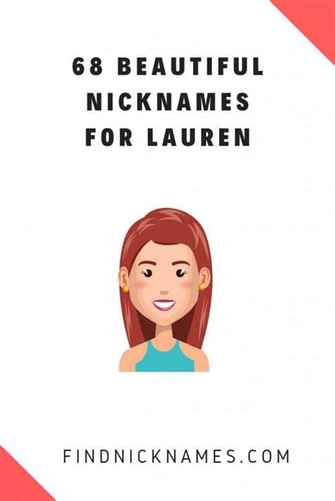 30 Creative Nicknames For Lauren — Find Nicknames In 2020 Nicknames