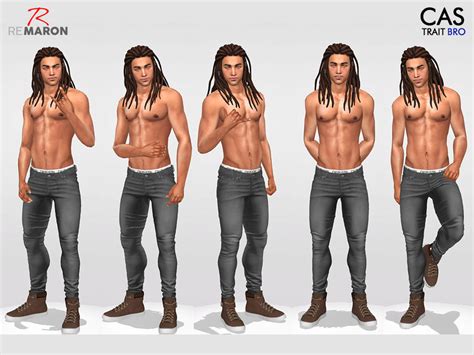 The Sims Resource Pose For Men Cas Pose Set 3