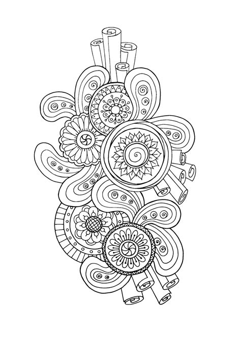 Adult Zen Coloring Pages Coloring Pages