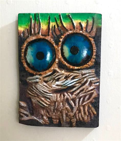 Spider Wood Carving Driftwood Wall Hanging Etsy