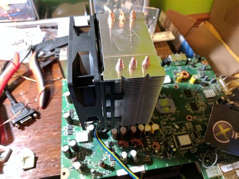 Installing A Pc Heatsink Onto An Xbox 360 William Quade