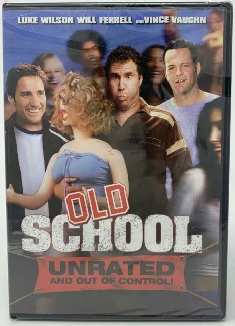 Old School Dvd 2003 Widescreen Unrated Version Luke Wilson Will