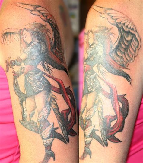 Tattoo Warrior Angel By Skincredible On Deviantart