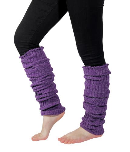 Purple Leg Warmers