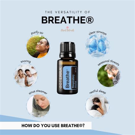 Buy Doterra Breathe Respiratory Essential Oil Blend Certified Doterra