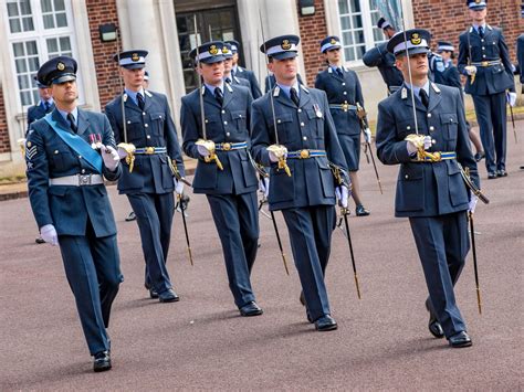 Today Officer Cadets From The Raf Officer Training Academy Graduated