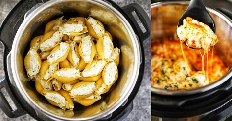 Instant Pot Stuffed Shells Recipe No Pencil