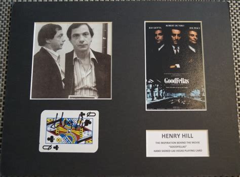 Goodfellas Henry Hill Hand Signed Photo Display Catawiki