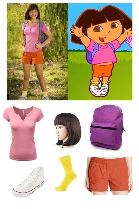 Dora The Explorer Halloween Costume Cartoon Halloween Costumes Dora