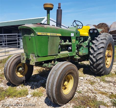 John Deere 4020 Tractor In Burden Ks Item De6917 Sold Purple Wave