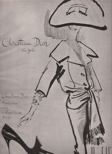 Illustration Christian Dior Fashion Sketches Fashion Illustration