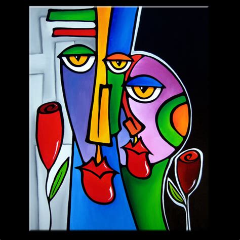 Night And Day Original Large Contemporary Modern Expressionism Pop