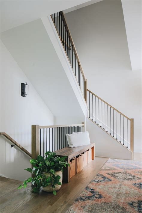 It definitely goes with farmhouse decor and would look. Modern Farmhouse Townhouse Design Ideas - Home Bunch ...