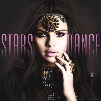 Selena Gomez Stars Dance Album Cover Selena Gomez Album Cover Selena Gomez With Fans Album