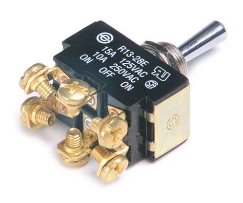 Grote 82 2122 Onoffon 3 Position Heavy Duty Toggle Switch 15 Amp