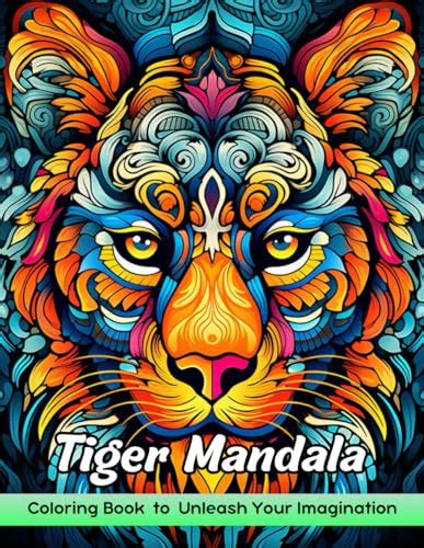 Tiger Mandala Coloring Book Tiger Mandala Coloring Page Fierce