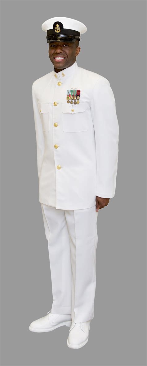 Male Chief Dinner Dress White