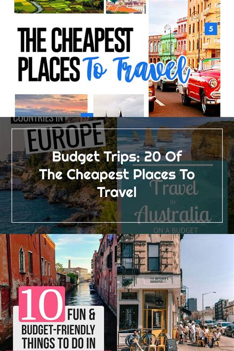 20 Ridiculously Cheap Travel Destinations For When Youre Young Broke