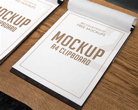 A4-Clipboard-Free-Mockup | Free Mockup