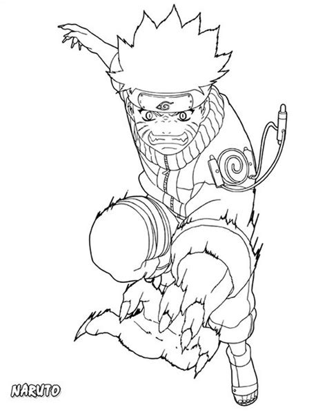 Naruto In Childhood Coloring Pages Cartoons Coloring Pages Coloring