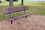 Metal Park Benches