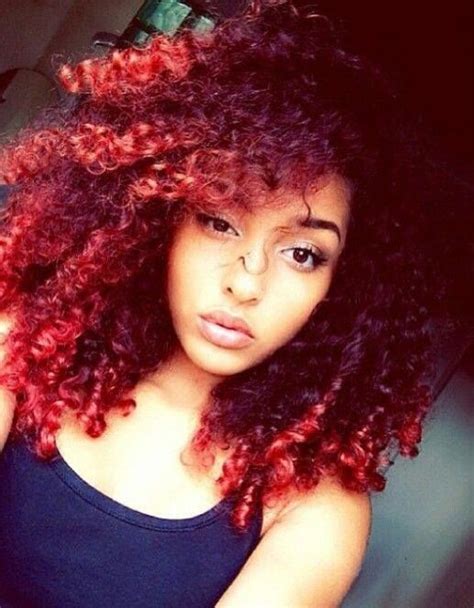 47 Best Images About Dyed Natural Hair On Pinterest