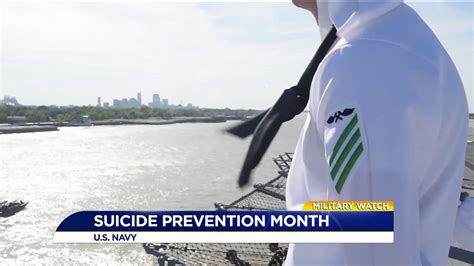 The Navy Says 1 Small Act Can Save A Life During Suicide Prevention Month