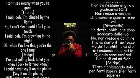 Blinding Lights The Weeknd Testo E Traduzione Ita Simultanea