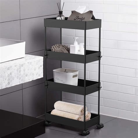 bathroom storage rolling cart bathroom information