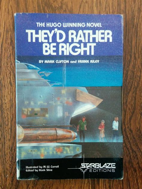 Jeff Tranters Blog Hugo Winner Book Review Theyd Rather Be Right By